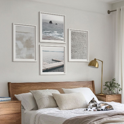 Galería de pared Diseño abstracto con texturas modernas