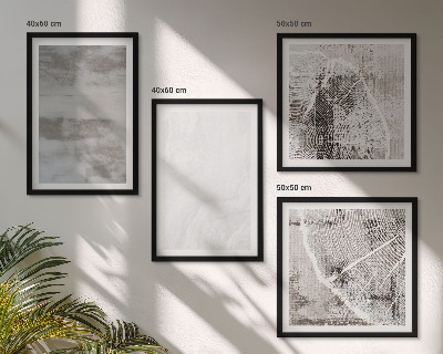 Set de cuadros modernos para salón Formas modernas abstractas
