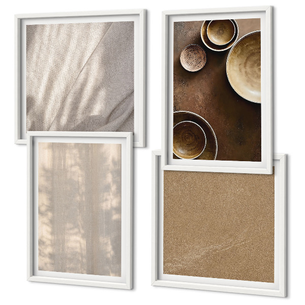Galería de pared Estructuras texturas minimalismo