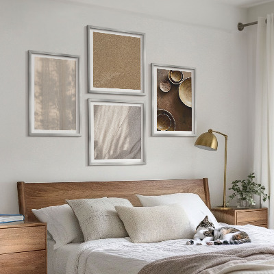 Galería de pared Estructuras texturas minimalismo