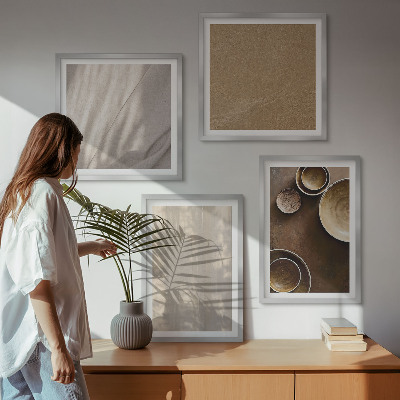 Galería de pared Estructuras texturas minimalismo