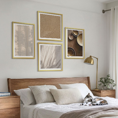 Galería de pared Estructuras texturas minimalismo