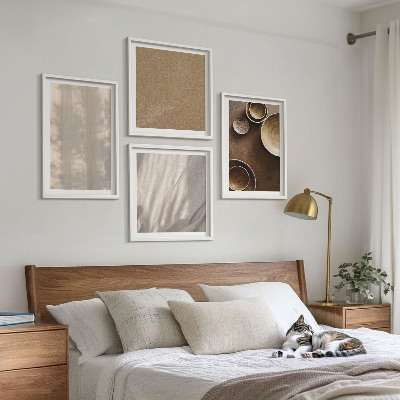 Galería de pared Estructuras texturas minimalismo
