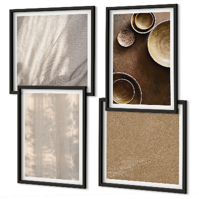 Galería de pared Estructuras texturas minimalismo