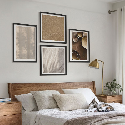 Galería de pared Estructuras texturas minimalismo