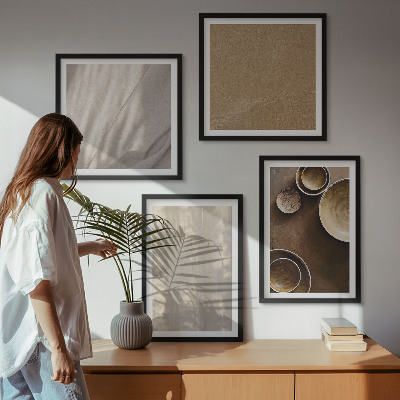 Galería de pared Estructuras texturas minimalismo