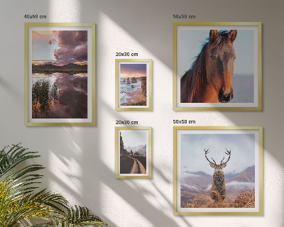 Pared galería de arte La belleza natural de los paisajes