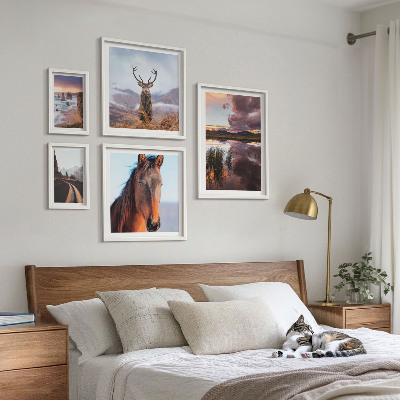 Pared galería de arte La belleza natural de los paisajes