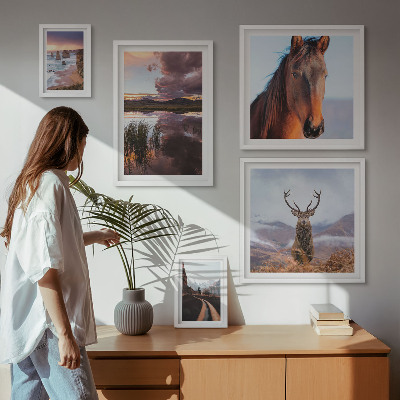 Pared galería de arte La belleza natural de los paisajes