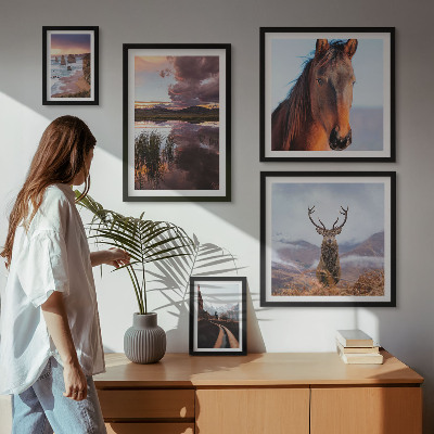 Pared galería de arte La belleza natural de los paisajes