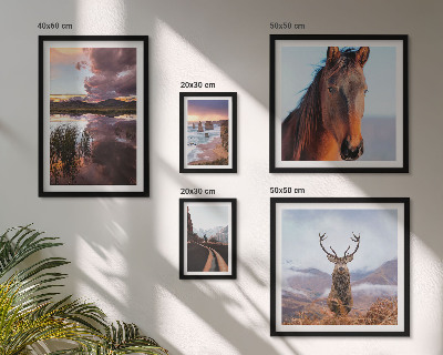 Pared galería de arte La belleza natural de los paisajes