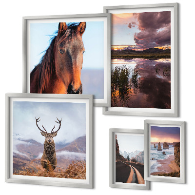Pared galería de arte La belleza natural de los paisajes