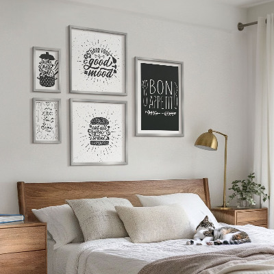 Conjunto de cuadros decorativos Inspiraciones culinarias