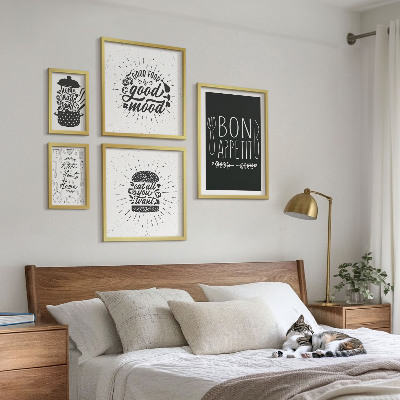 Conjunto de cuadros decorativos Inspiraciones culinarias