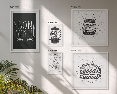 Conjunto de cuadros decorativos Inspiraciones culinarias