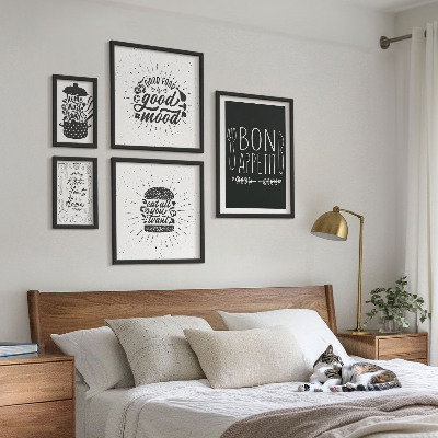 Conjunto de cuadros decorativos Inspiraciones culinarias