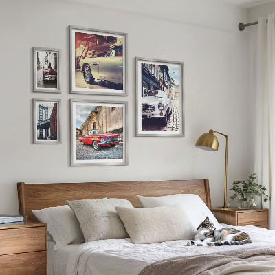 Pared galería de arte Clásicos con estilo en la ciudad