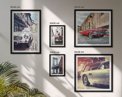 Pared galería de arte Clásicos con estilo en la ciudad