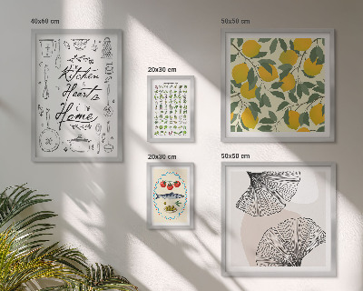 Conjunto de cuadros decorativos Ideas para cocinas con estilo