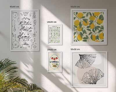 Conjunto de cuadros decorativos Ideas para cocinas con estilo