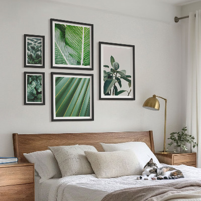 Pared galería de arte Inspiraciones de plantas tropicales