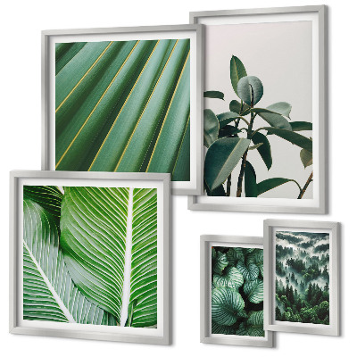 Pared galería de arte Inspiraciones de plantas tropicales