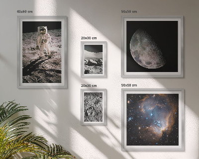 Conjunto de cuadros decorativos Descubrimientos y secretos cósmicos