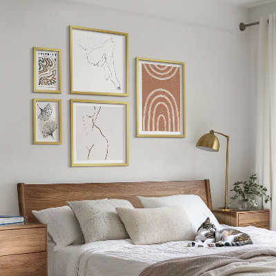 Pared galería de arte Figuras abstractas con estilo