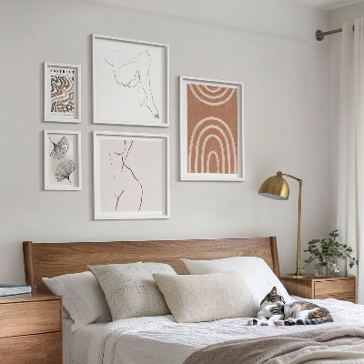Pared galería de arte Figuras abstractas con estilo