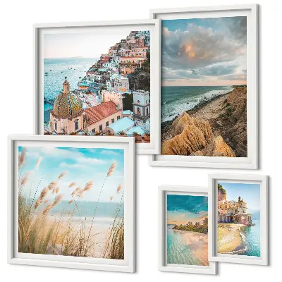 Paisajes de playa del mundo decoración para pared galería de arte