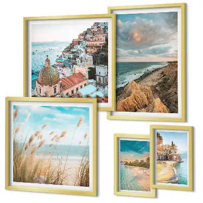 Paisajes de playa del mundo decoración para pared galería de arte
