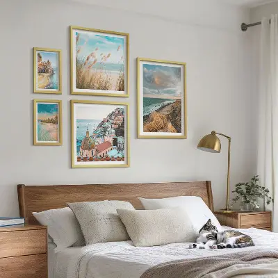 Paisajes de playa del mundo decoración para pared galería de arte