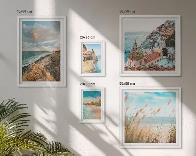 Paisajes de playa del mundo decoración para pared galería de arte