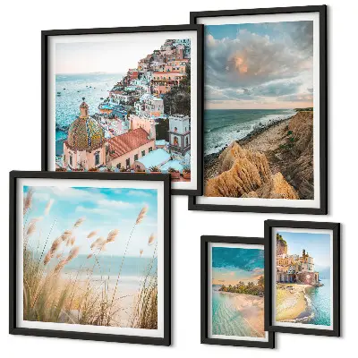 Paisajes de playa del mundo decoración para pared galería de arte