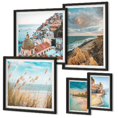 Pared galería de arte Paisajes de playa del mundo