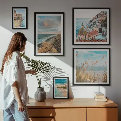 Paisajes de playa del mundo decoración para pared galería de arte