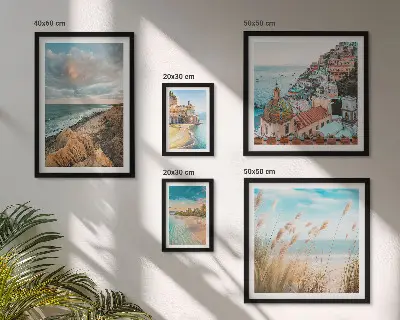 Paisajes de playa del mundo decoración para pared galería de arte