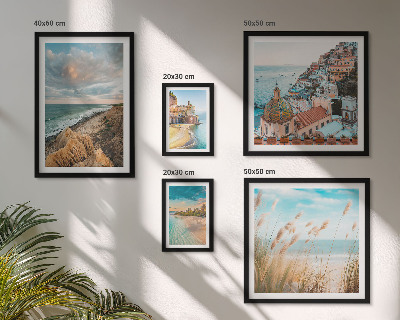 Pared galería de arte Paisajes de playa del mundo