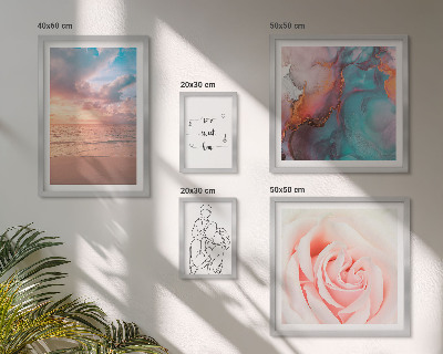 Pared galería de arte Paisajes marinos románticos