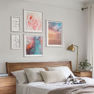 Pared galería de arte Paisajes marinos románticos