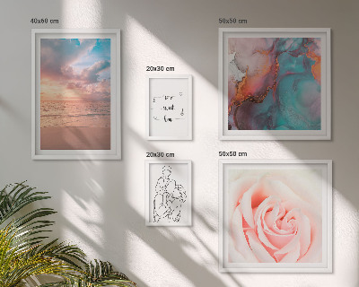 Pared galería de arte Paisajes marinos románticos