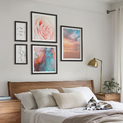 Pared galería de arte Paisajes marinos románticos