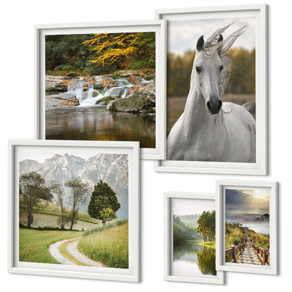 Pared galería de arte Paisajes Paisajes Caballo