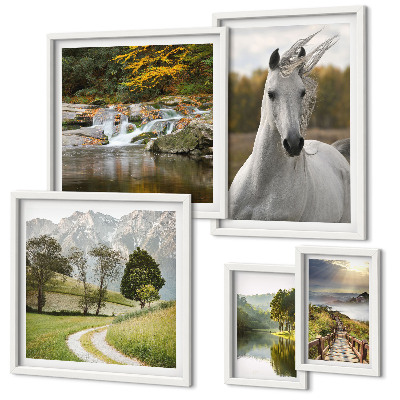 Pared galería de arte Paisajes Paisajes Caballo