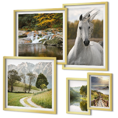 Pared galería de arte Paisajes Paisajes Caballo