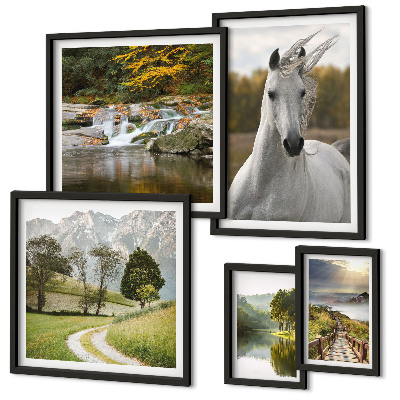 Pared galería de arte Paisajes Paisajes Caballo