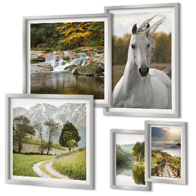 Pared galería de arte Paisajes Paisajes Caballo