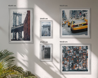 Conjunto de cuadros decorativos Encantadoras vistas de Nueva York