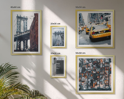Conjunto de cuadros decorativos Encantadoras vistas de Nueva York
