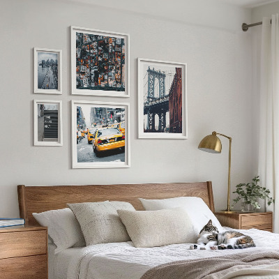 Conjunto de cuadros decorativos Encantadoras vistas de Nueva York